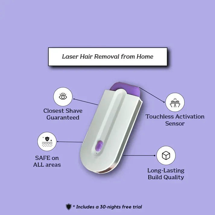 PAINLESS LASER HAIR REMOVER